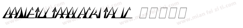 bpdietultrablackitalic字体转换