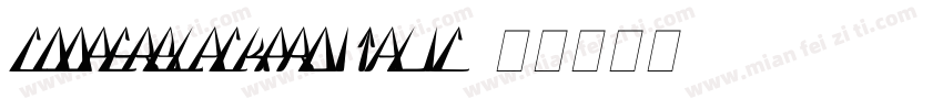 cooperblackproitalic字体转换