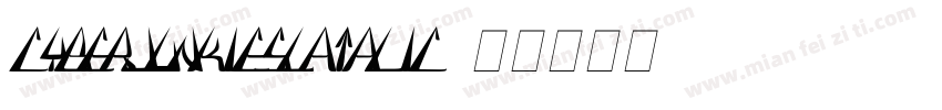 cyberjunkieslatalic字体转换