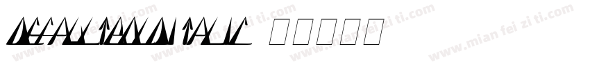 defaultbolditalic字体转换