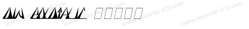 din-boldtalic字体转换