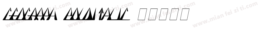geograph-bolditalic字体转换