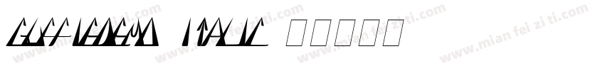 guffiedemo-italic字体转换