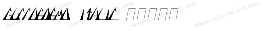 guffoedemo-italic字体转换