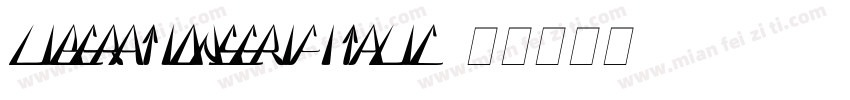 liberationserifitalic字体转换
