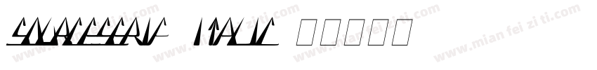 sourceserif4italic字体转换