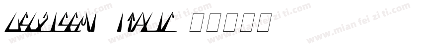 usuzisemi-italic字体转换