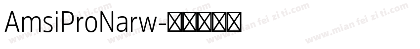 AmsiProNarw字体转换