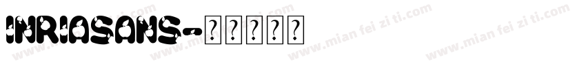 inriasans字体转换
