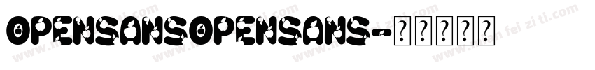 opensansopensans字体转换