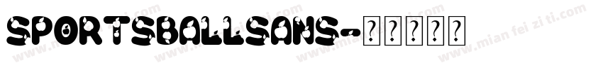 sportsballsans字体转换