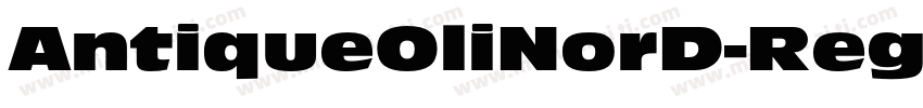 AntiqueOliNorD-Regu字体转换