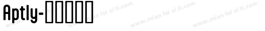 Aptly字体转换