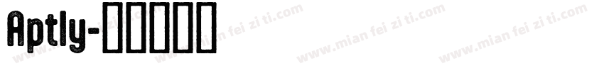 Aptly字体转换