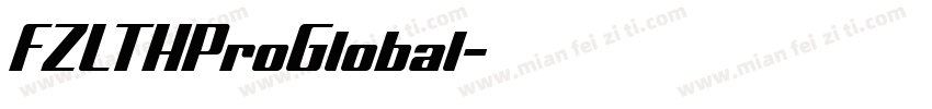 FZLTHProGlobal字体转换