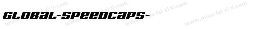 Global-SpeedCaps字体转换