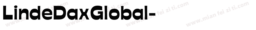 LindeDaxGlobal字体转换