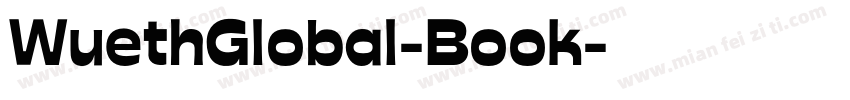 WuethGlobal-Book字体转换