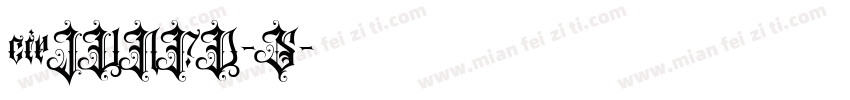 cirJUNTD-S字体转换