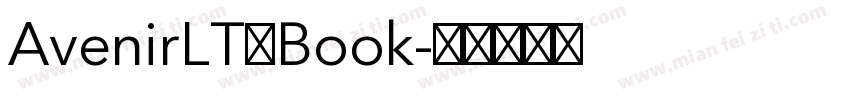 AvenirLT一Book字体转换
