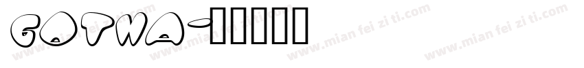 Gotha字体转换