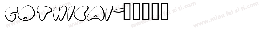 GothicA1字体转换