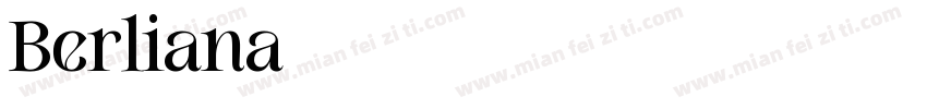 Berliana字体转换