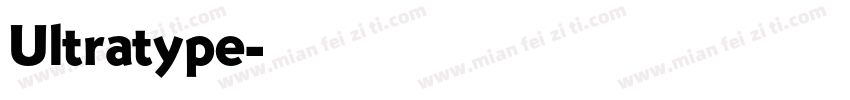 Ultratype字体转换