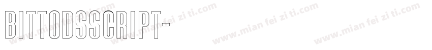 BittodsScript字体转换