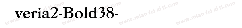 Averia2-Bold38字体转换
