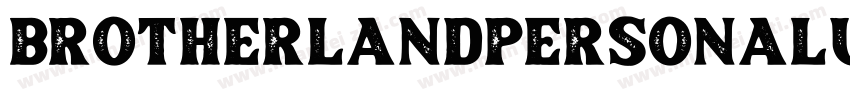 BrotherlandPersonalUseOnly-axyGm字体转换