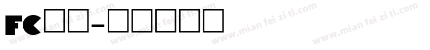FC黑体字体转换
