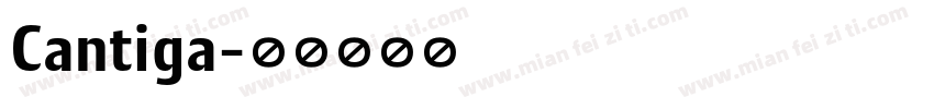 Cantiga字体转换
