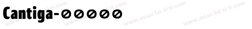 Cantiga字体转换