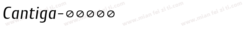 Cantiga字体转换