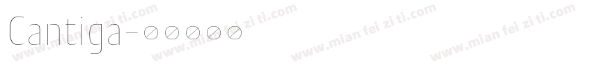 Cantiga字体转换