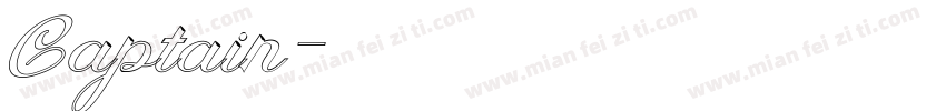 Captain字体转换