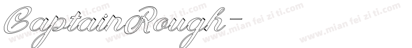 CaptainRough字体转换