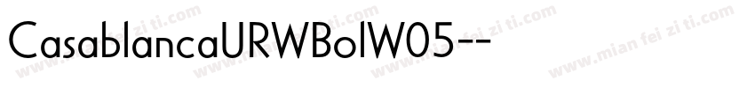 CasablancaURWBolW05-字体转换