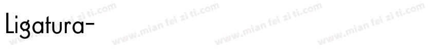 Ligatura字体转换