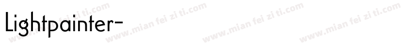 Lightpainter字体转换