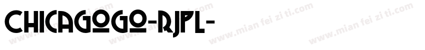 Chicagogo-RJpl字体转换