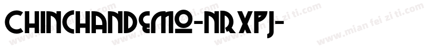 Chinchandemo-nRxpJ字体转换