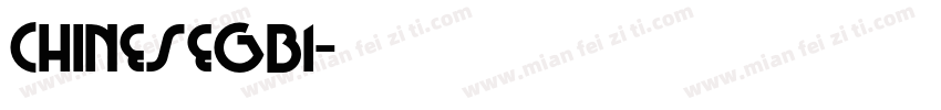 chineseGB1字体转换