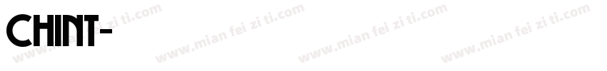 CHINT字体转换