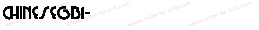 chineseGB1字体转换