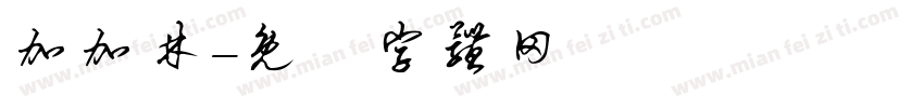 加加林字体转换