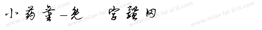 小药童字体转换