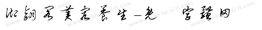 御翎阁美容养生字体转换