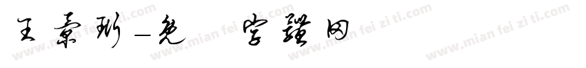 王景珩字体转换